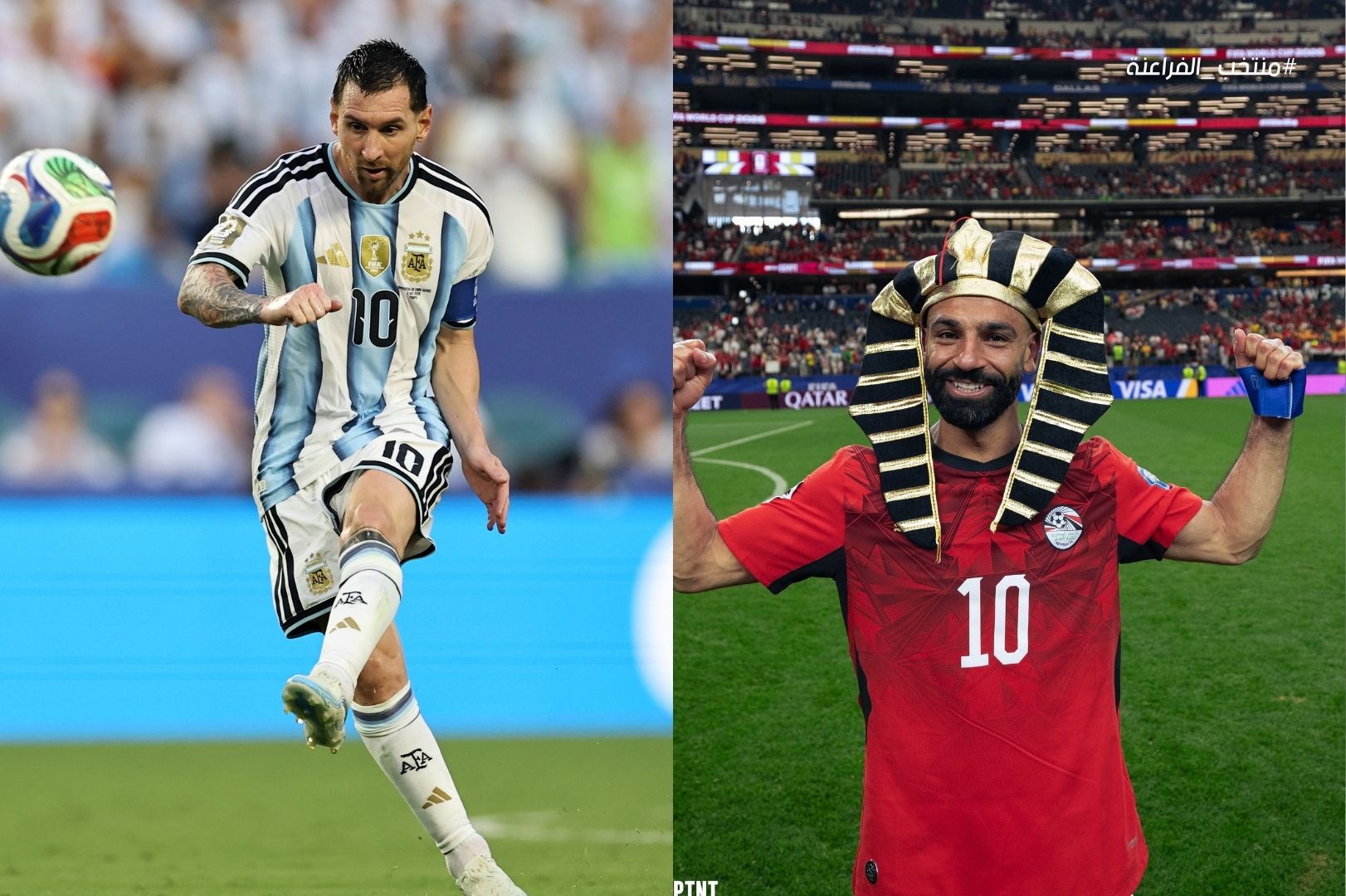 Duelo Messi x Salah decide uma vagas nas quartas do Mundial - 