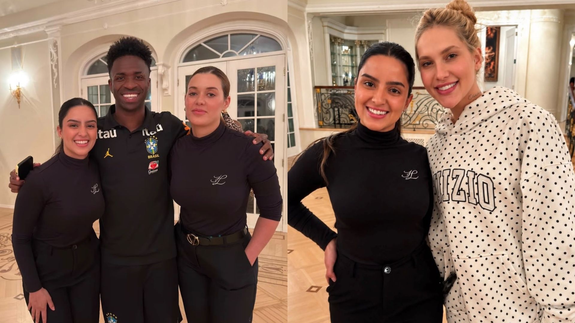 Virginia Fonseca e o jogador Vinícius Júnior realizaram sessões de soroterapia nos Estados Unidos.