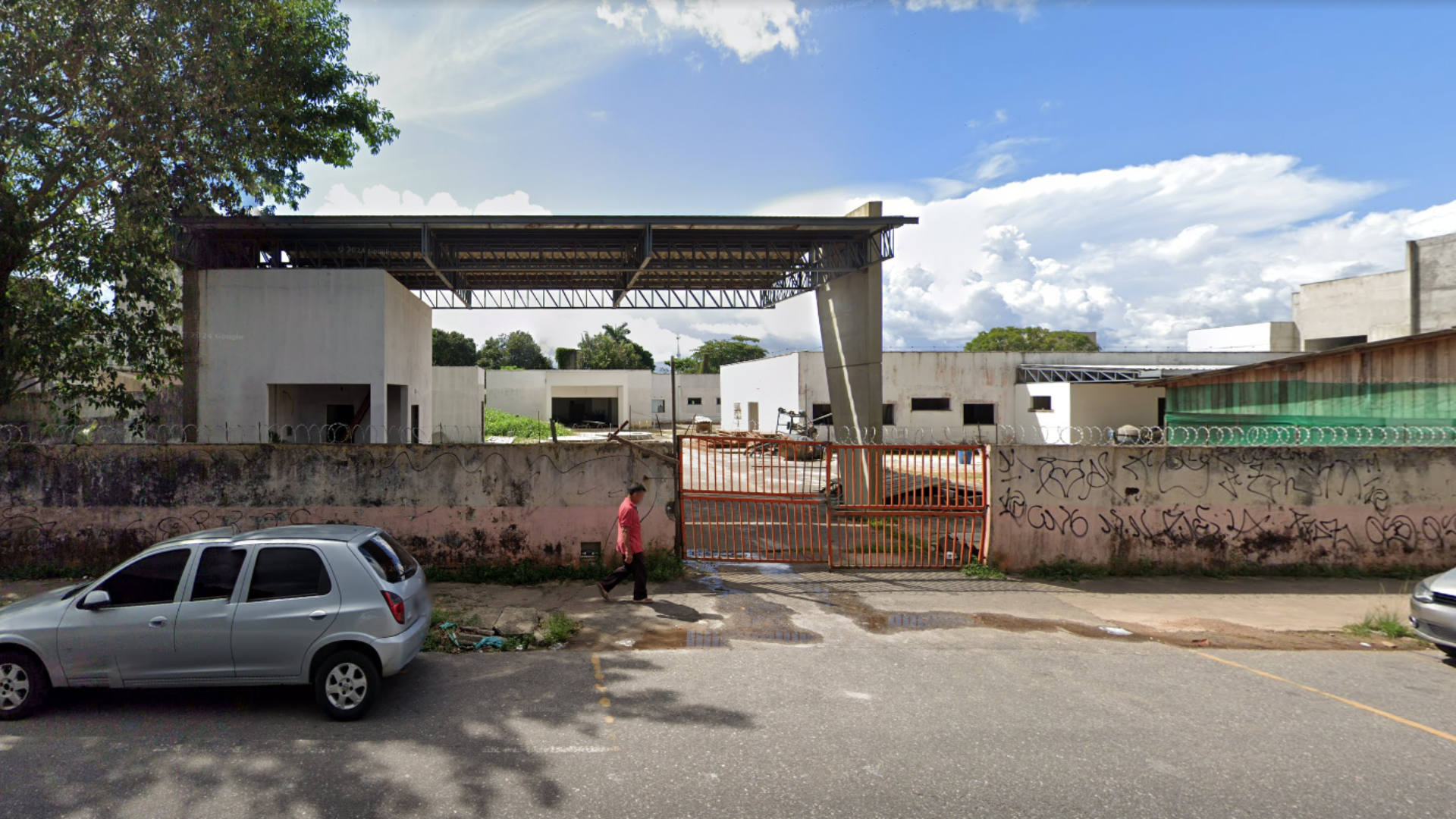 Local onde seria construído o Hospital Infantil Dr. Celso Leão.