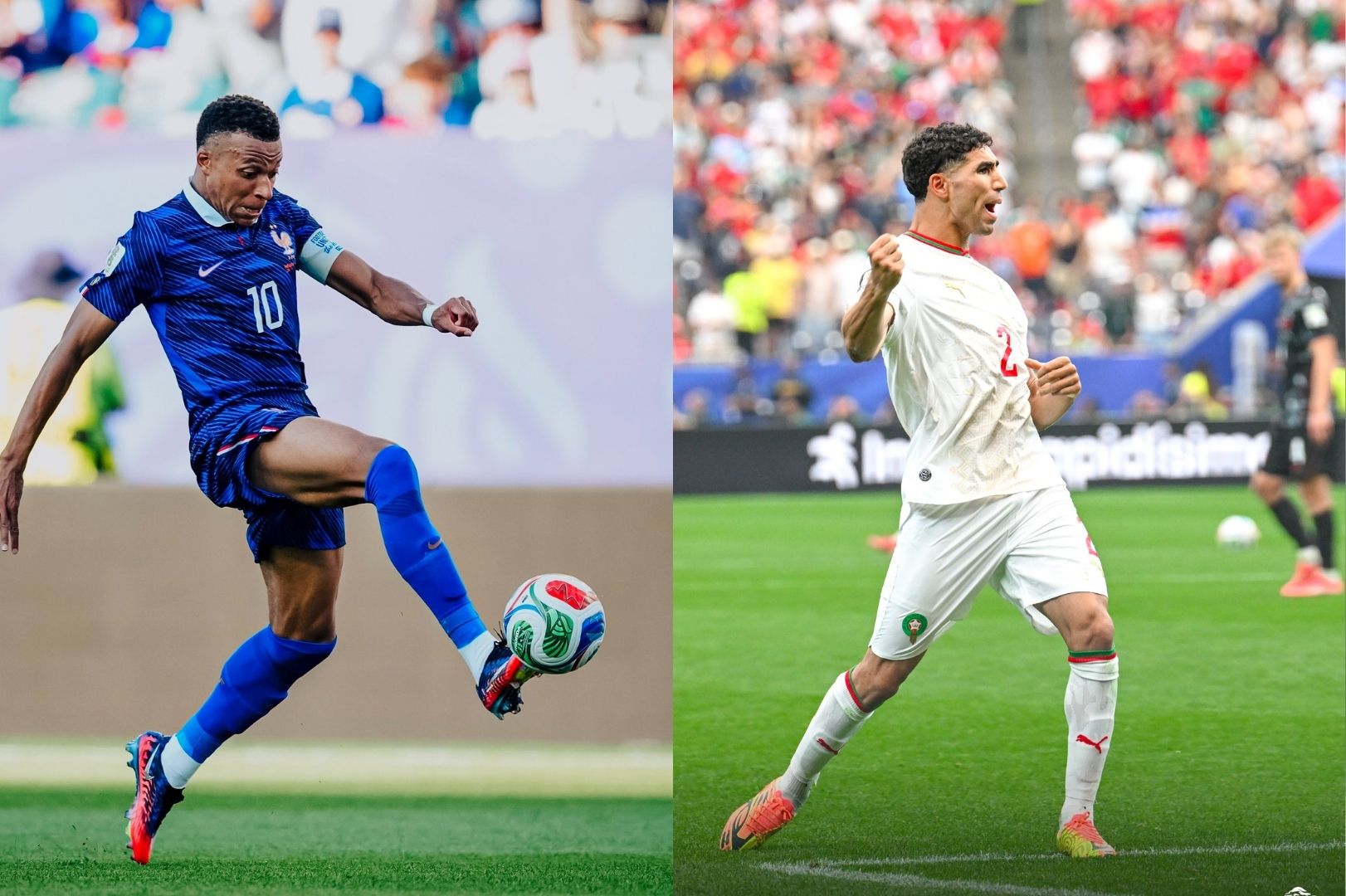 Duelo Mbappé x Hakimi abre as quartas do Mundial - 