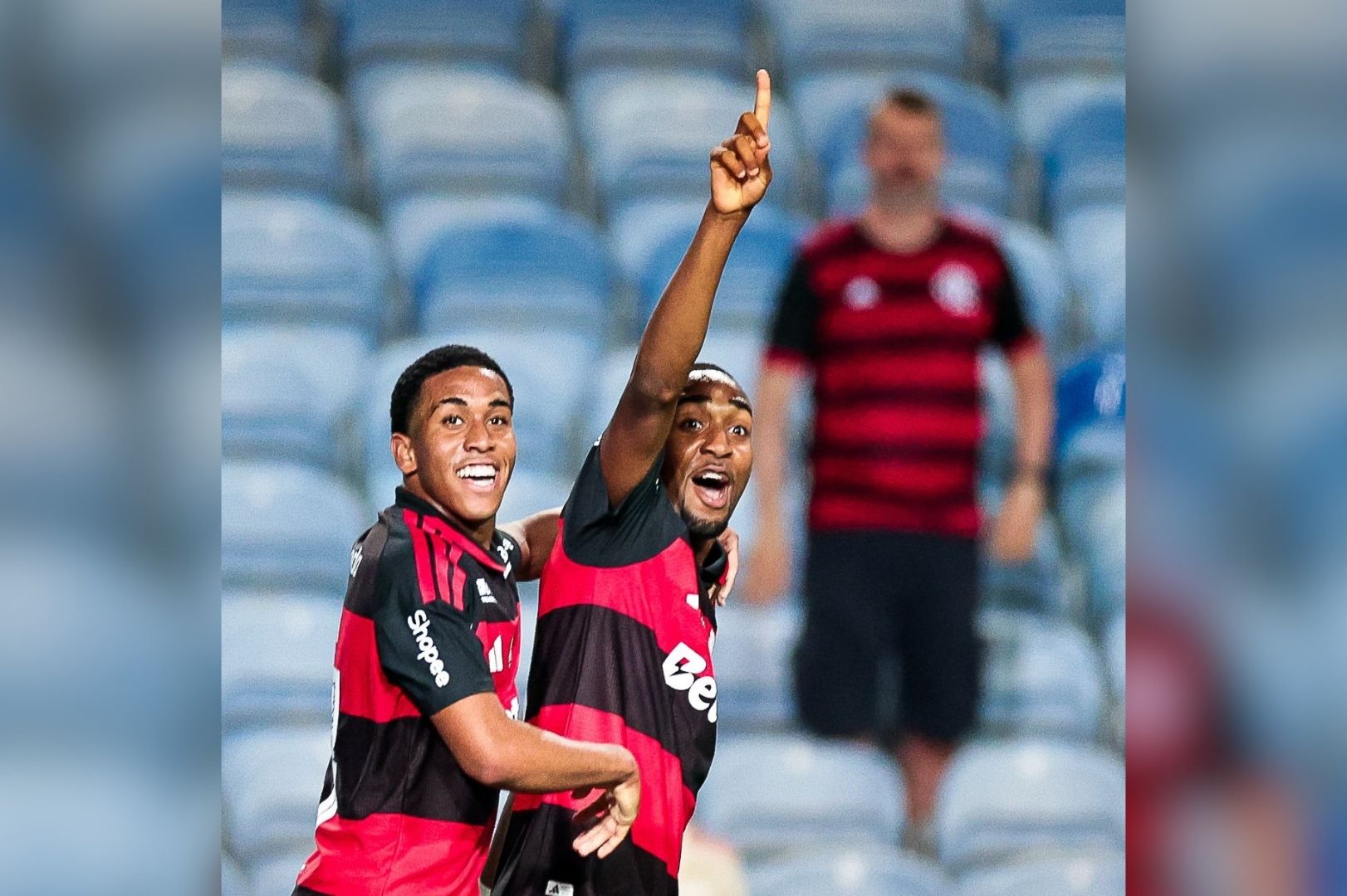 Lorran e Wallace Yan marcaram os gols da vitória do Mengão - 