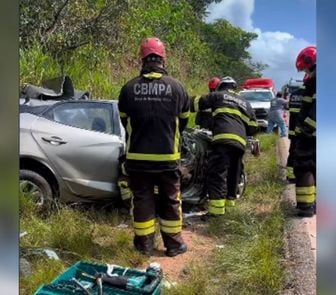 Imagem - Motorista morre após carro ser atingido por caçamba na BR-010, em Ipixuna do Pará
