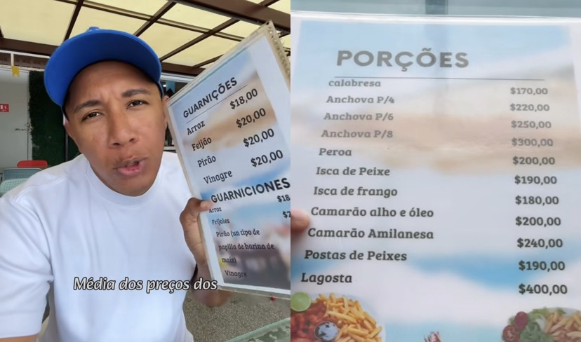 O vídeo reacendeu a discussão sobre os custos para frequentar praias turísticas, especialmente durante períodos de grande movimento


