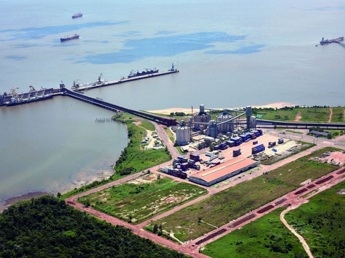 Porto de Vila do Conde, em Barcarena, um dos maiores da região amazônica