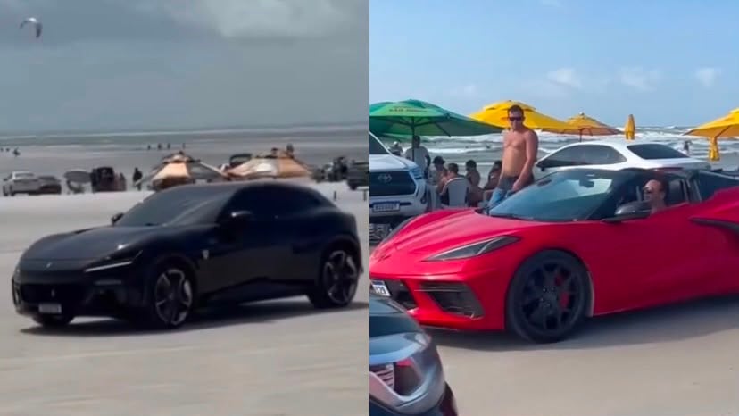 Ferrari Purosangue e Lamborghini Urus SE 