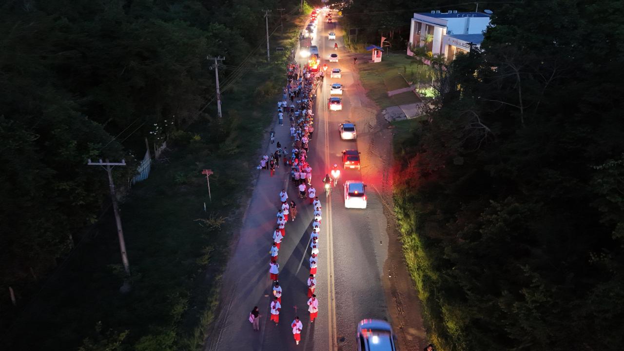 Imagem Peregrina de Nossa Senhora de Nazaré inicia missão de fé no interior do Pará