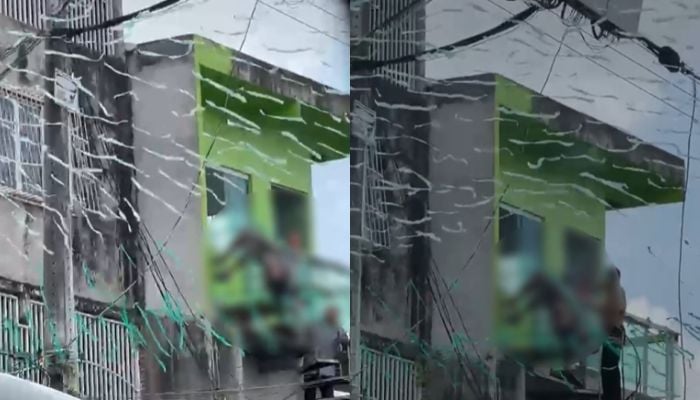 Imagem - Jovem sofre descarga elétrica após encostar na rede elétrica no bairro da Pedreira