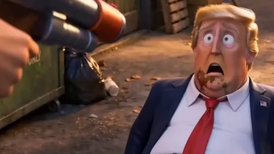 Imagem - Irã publica vídeo nas redes sociais com animação de Trump sendo baleado
