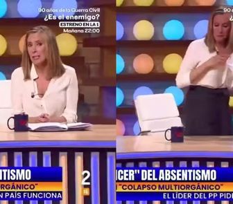 Imagem - Apresentadora abandona programa ao vivo na Espanha após acusar colega de assédio moral