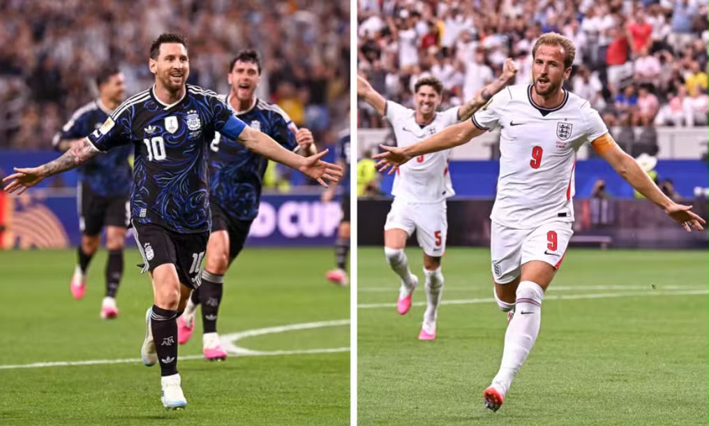 Argentina e Inglaterra se enfrentam na semifinal da Copa do Mundo -