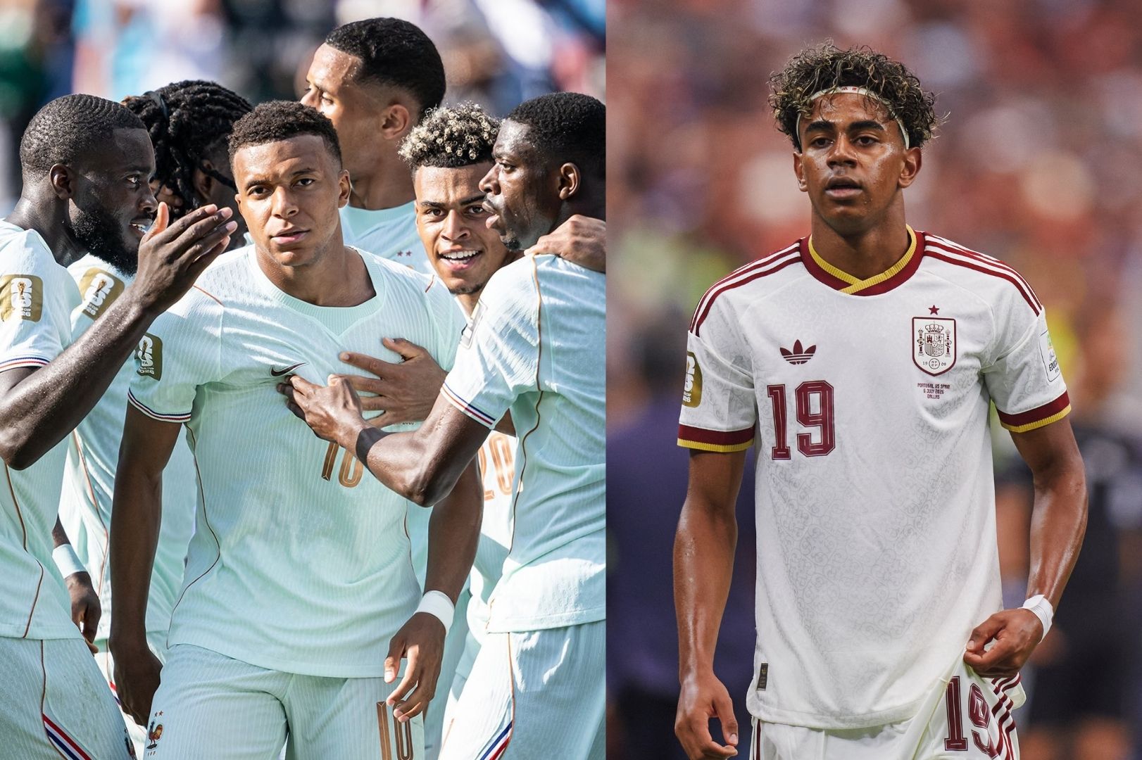 Duelo Mbappé x Yamal decide o primeiro finalista do Mundial - 