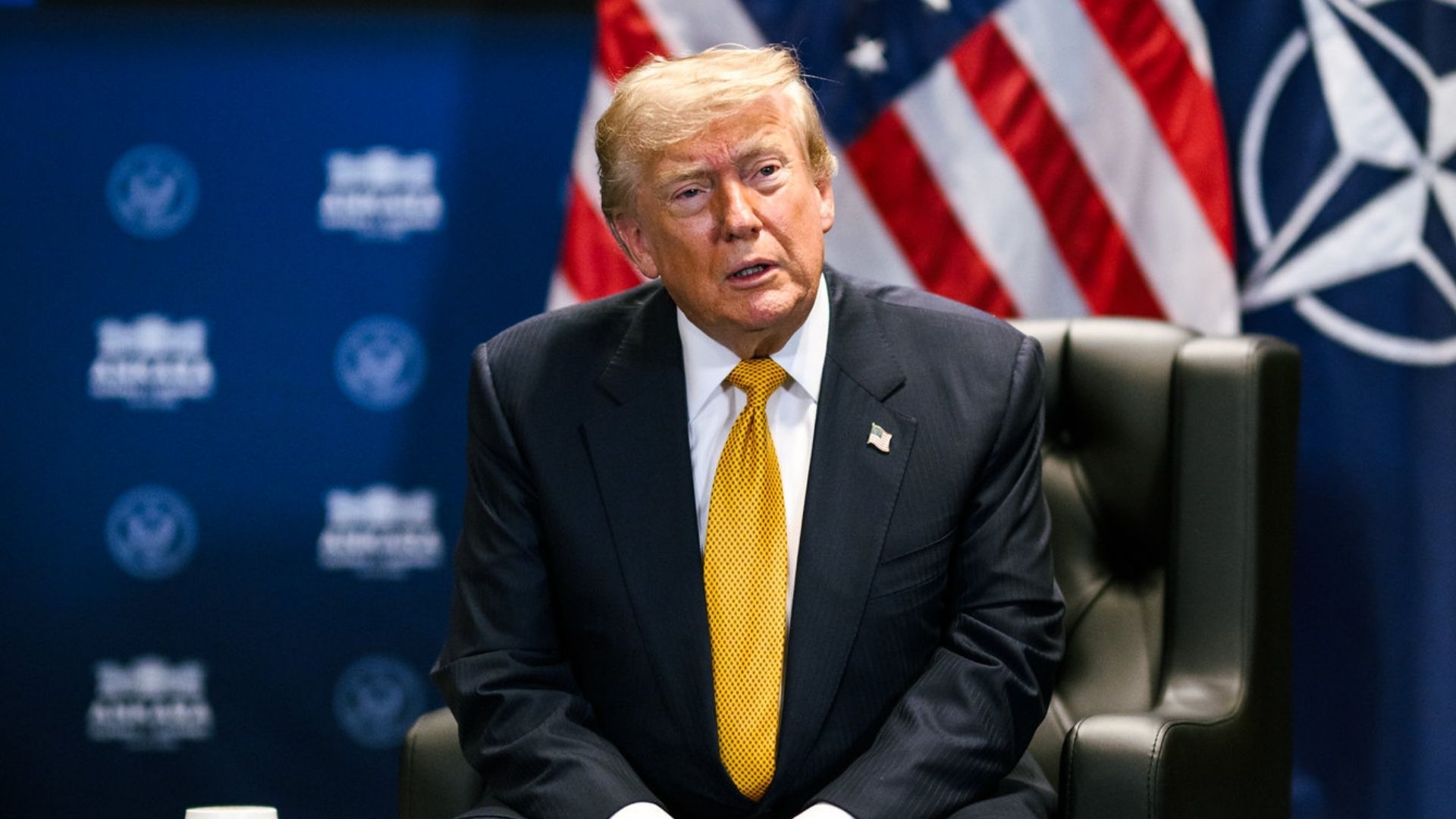 Presidente dos Estados Unidos, Donald Trump.