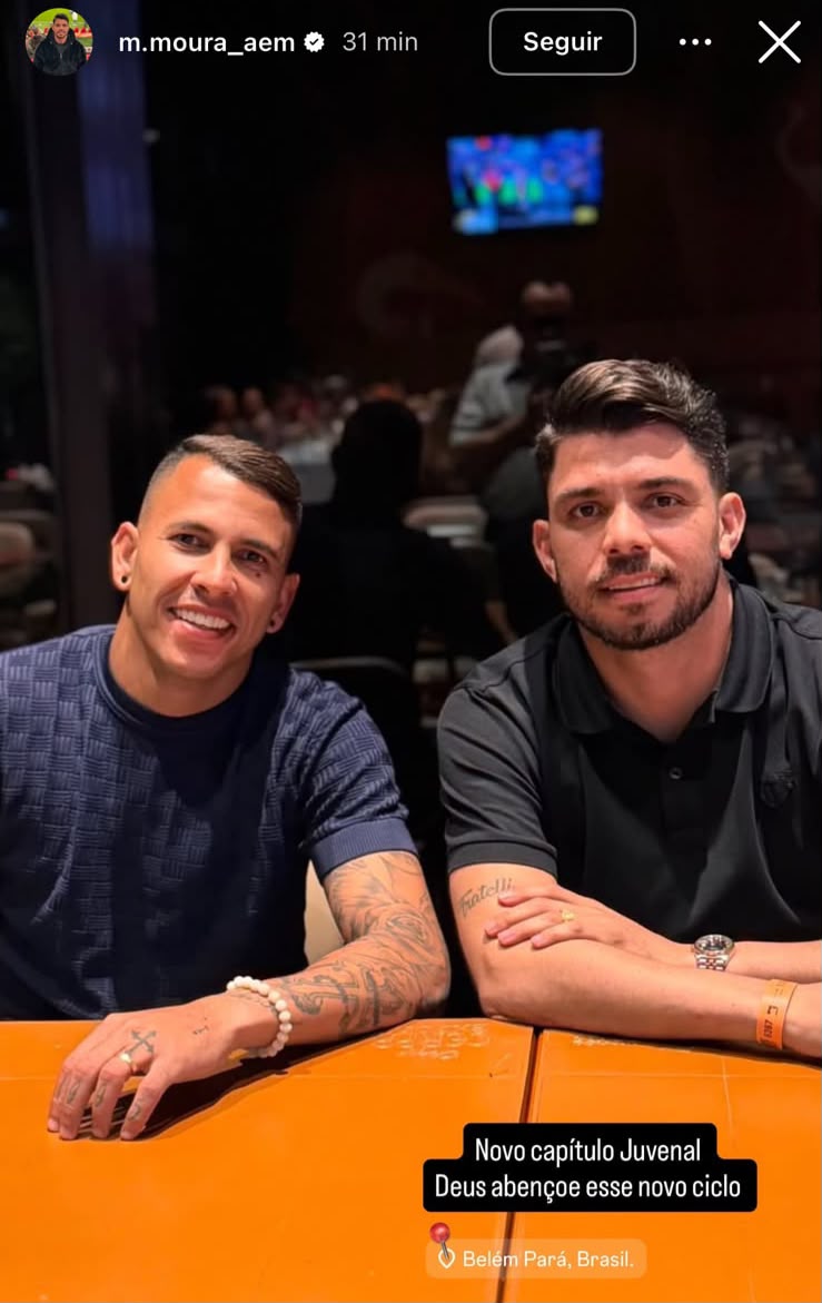 Radsley (á esquerda) deve reforçar o Paysandu - 
