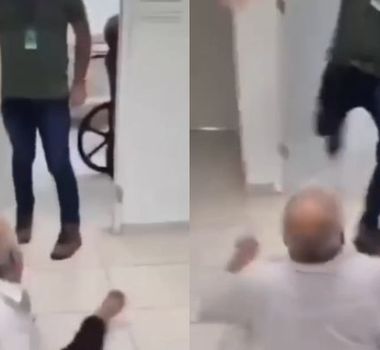 Imagem - Idoso de 69 anos é derrubado por médico durante atendimento e caso gera revolta no Rio