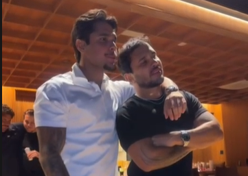 Postagens românticas entre Lucas Guimarães e enteado de Manu Bahtidão repercutem na web