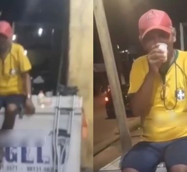 Imagem - Homem que pedia dinheiro com muletas é flagrado sem dificuldade de locomoção