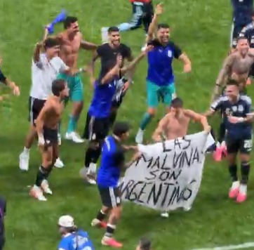 Imagem - FIFA abre investigação contra a Argentina por faixa sobre as Malvinas