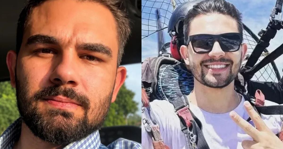 Estudante de aviação Gustavo Henrique Lara, de 27 anos.