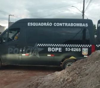 Imagem - Explosivo é retirado após ataque a comércio no Pará