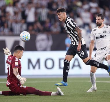 Imagem - Botafogo vence o Santos com gol nos acréscimos e sobe na tabela do Brasileirão