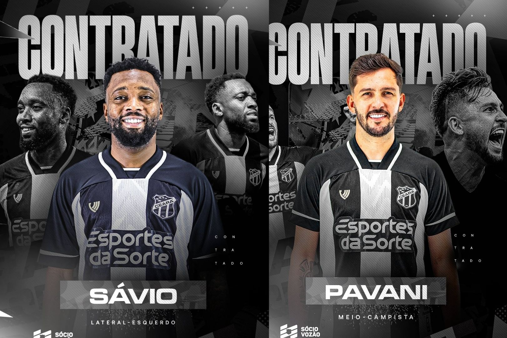 Ex-jogadores do Remo, Sávio e Pavani acertaram com o Vozão - 