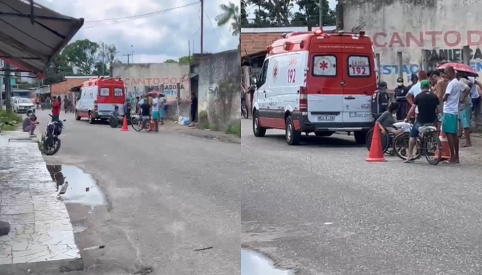 Imagem - Homem é morto a tiros em frente a panificadora no distrito de Icoaraci, em Belém