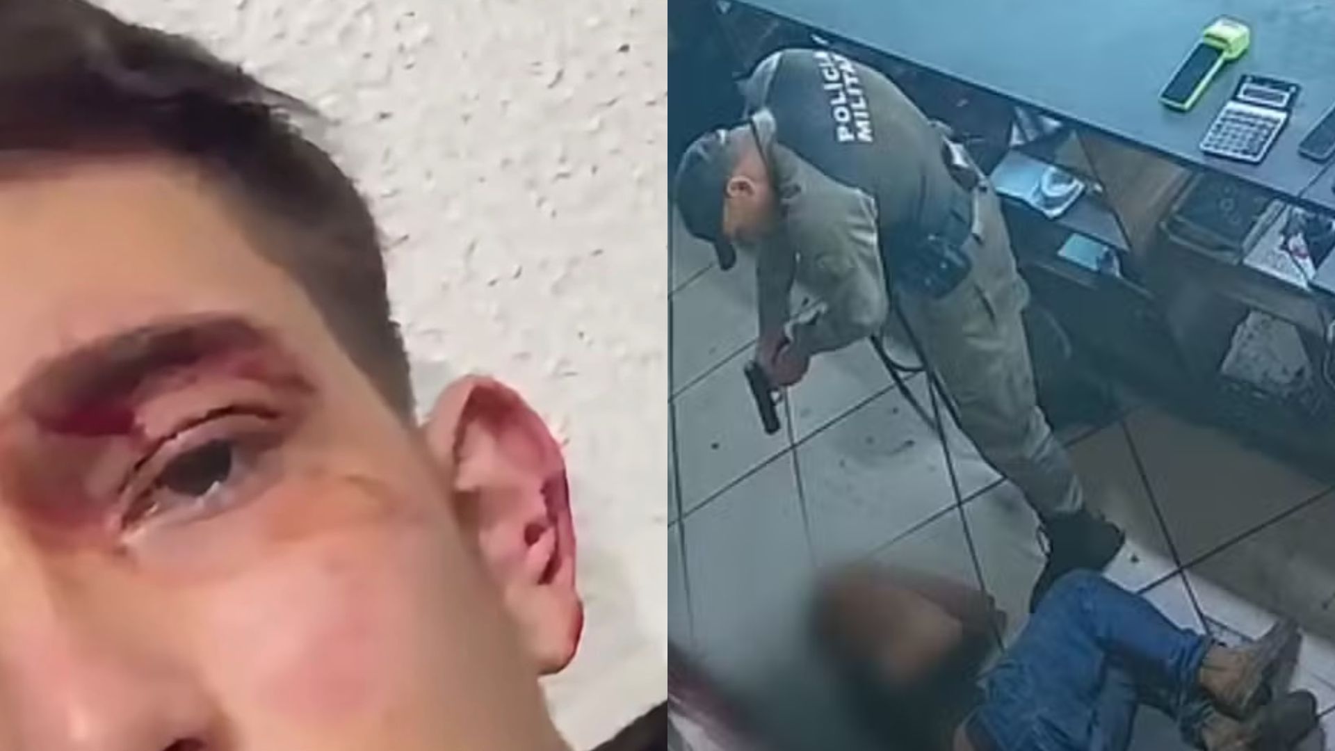 PM é detido em Goiás após espancar e ameaçar jovem aprendiz de 16 anos