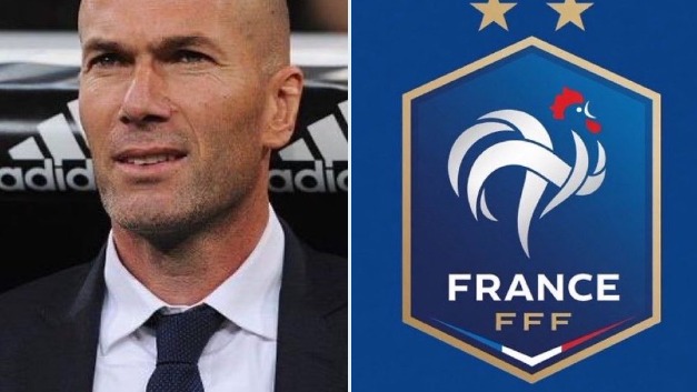 (Zinédine Zidane será o novo técnico da equipe, substituindo Didier Deschamps, que deixará o cargo ao fim do Mundial.)