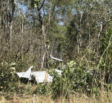 Imagem - Avião de pequeno porte cai em área rural de Palmas (TO) e deixa dois mortos