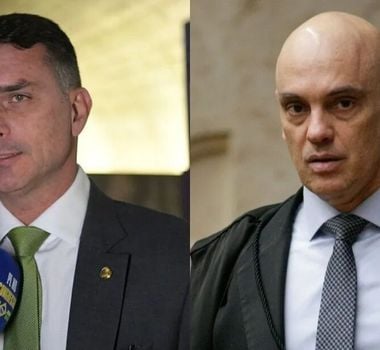 Imagem - Flávio Bolsonaro defende eleição de senadores que apoiam impeachment de Moraes