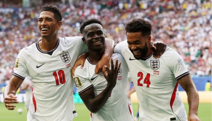 Imagem - Com Hat-Trick de Bukayo Saka, Inglaterra Vence a França por 6 a 4 e Leva o terceiro lugar