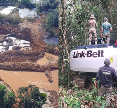 Imagem - Garimpo ilegal de ouro e cobre é alvo de operação integrada da PF no Pará