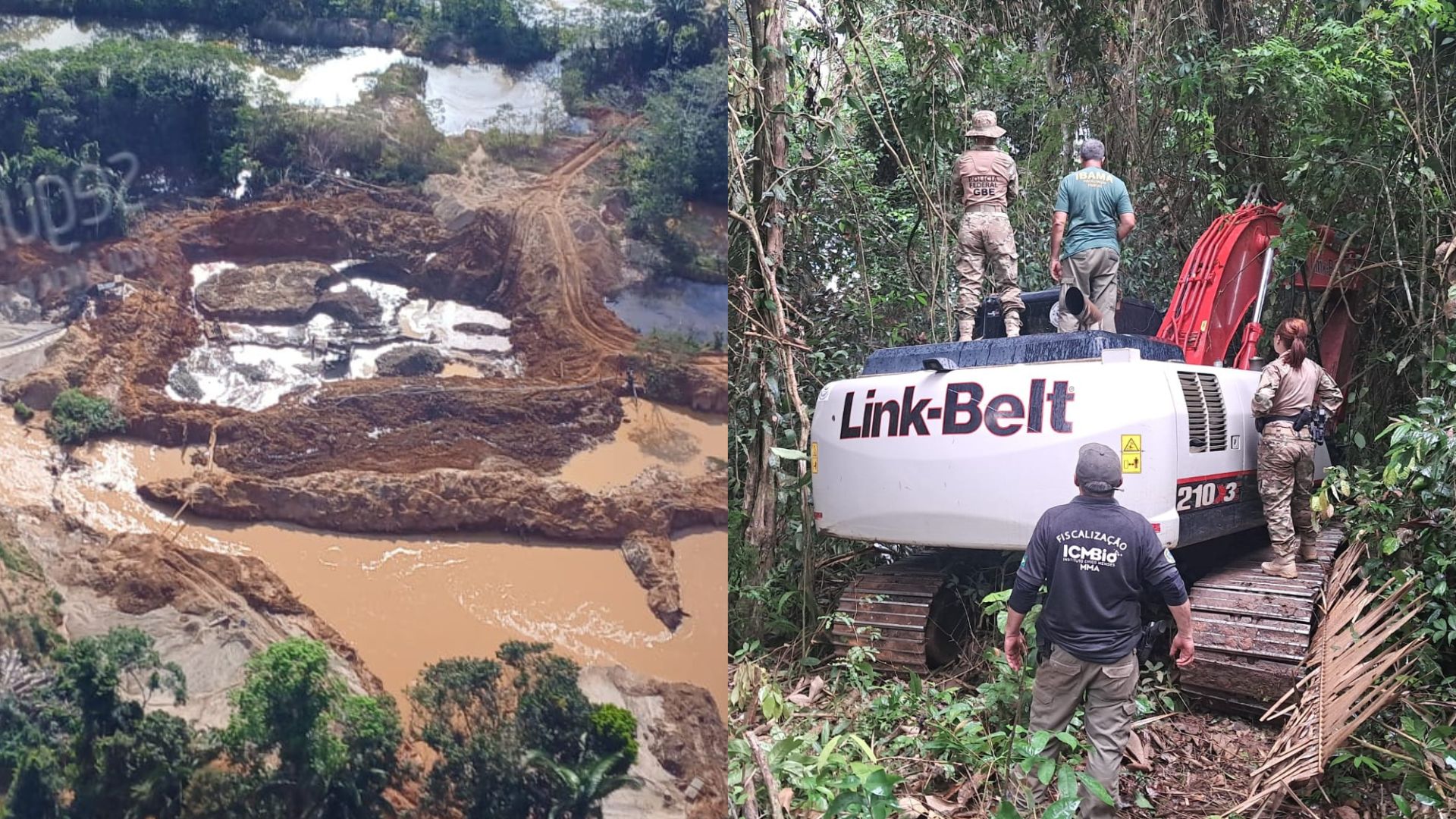 Garimpo ilegal de ouro e cobre é alvo de operação integrada da PF no Pará 