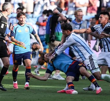 Imagem - Fifa investiga briga entre jogadores de Argentina e Espanha na final da Copa