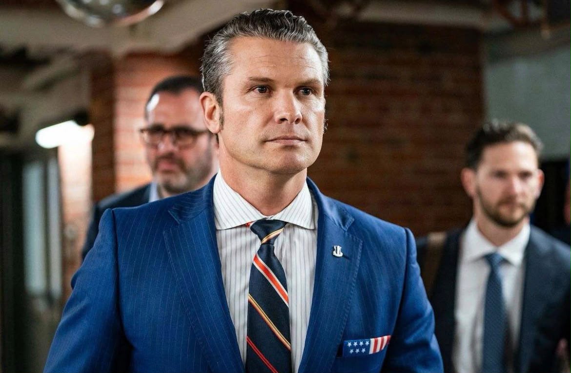 Secretário de Guerra dos Estados Unidos, Pete Hegseth.
