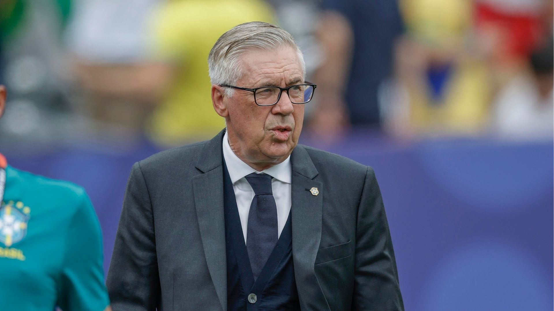 Carlo Ancelotti lamentou a eliminação da Seleção Brasileira para a Noruega nas oitavas de final da Copa do Mundo.