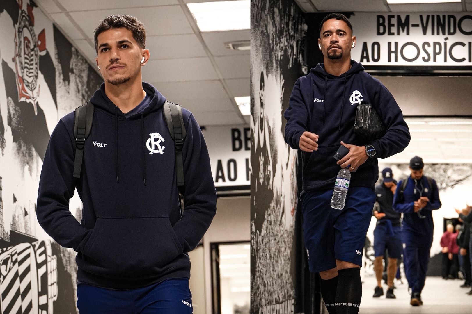 Jogadores do Leão chegam à Neo Química Arena - 