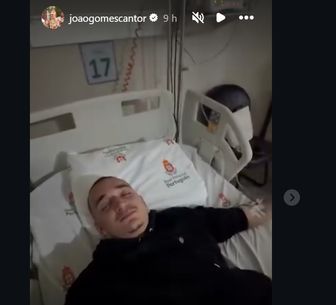 Imagem - João Gomes é levado ao hospital e esposa desabafa: 'Está mal demais'