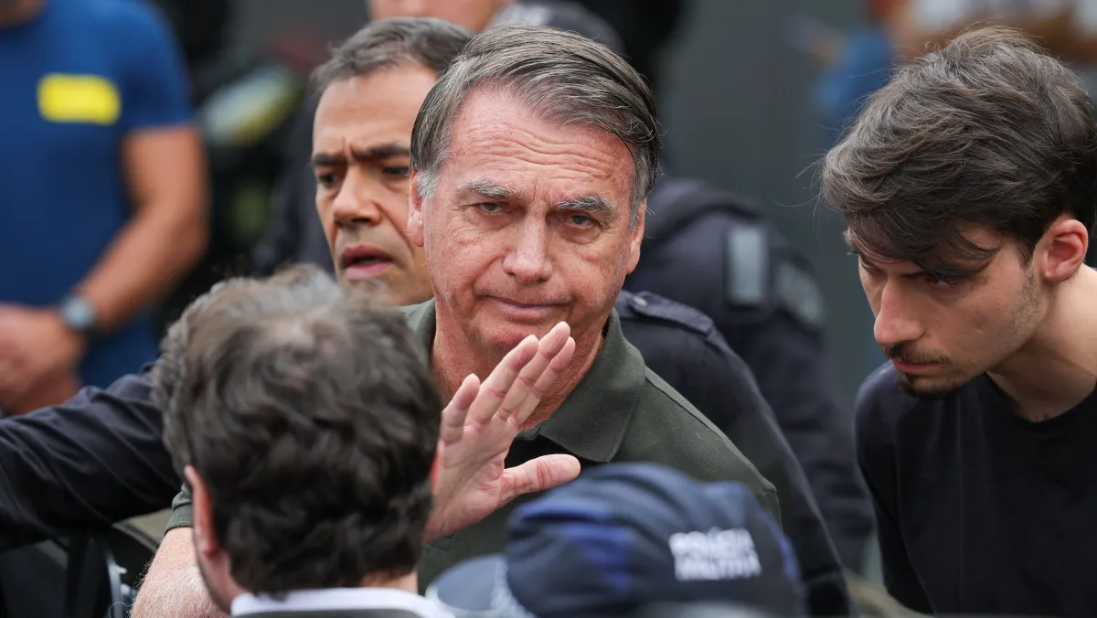 (Ex-presidente Jair Bolsonaro)