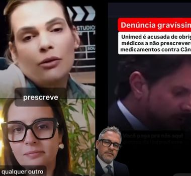 Imagem - Vídeo de parlamentar sobre denúncia de que médicos da Unimed são obrigados a não receitar remédios volta a repercutir na web