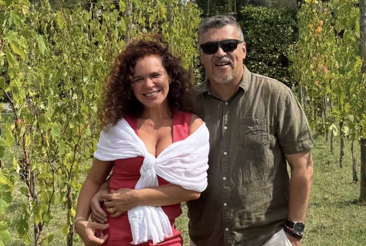 Fábio e Gisela Cardoso, em giro pela Argentina 