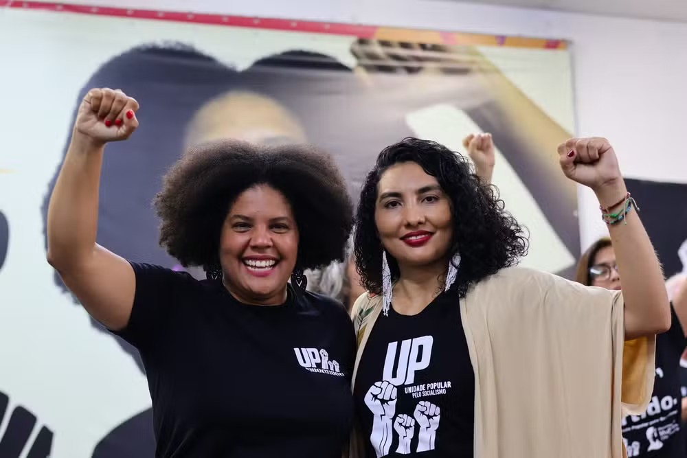 Samara Martins e a paraense Raquel Brício - 