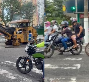 Imagem - Sem aviso, obra da Prefeitura de Belém causa transtornos e interrompe trânsito no bairro do Marco