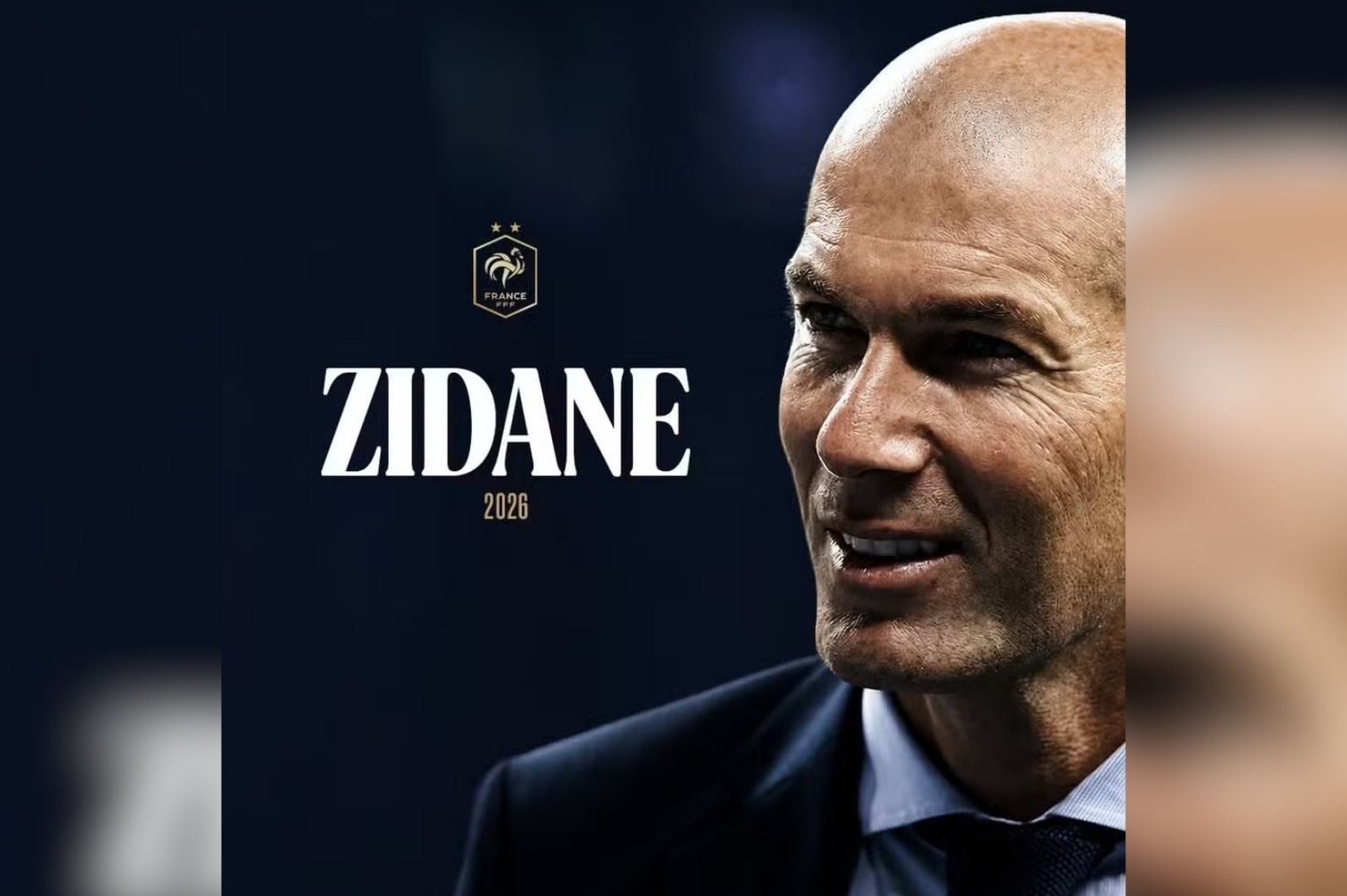 Zidane assume cargo deixado por Didier Dechamps após o Mundial de 2026 - 