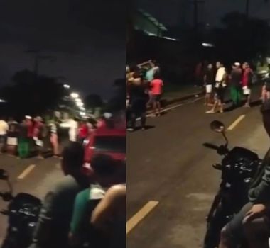 Imagem - Polícia desocupa área de invasão no Tapanã, em Belém