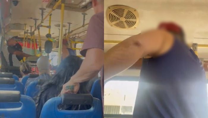 Imagem - Vídeo: passageiro ameaça motorista após discussão dentro de ônibus em Belém