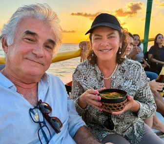 Imagem - Tiana Menezes e Antônio Rezende foram os anfitriões do passeio Orla ao Entardecer da Valeverde