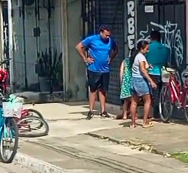 Imagem - Ciclista é atropelada ao atravessar faixa de pedestres na avenida Independência, em Belém
