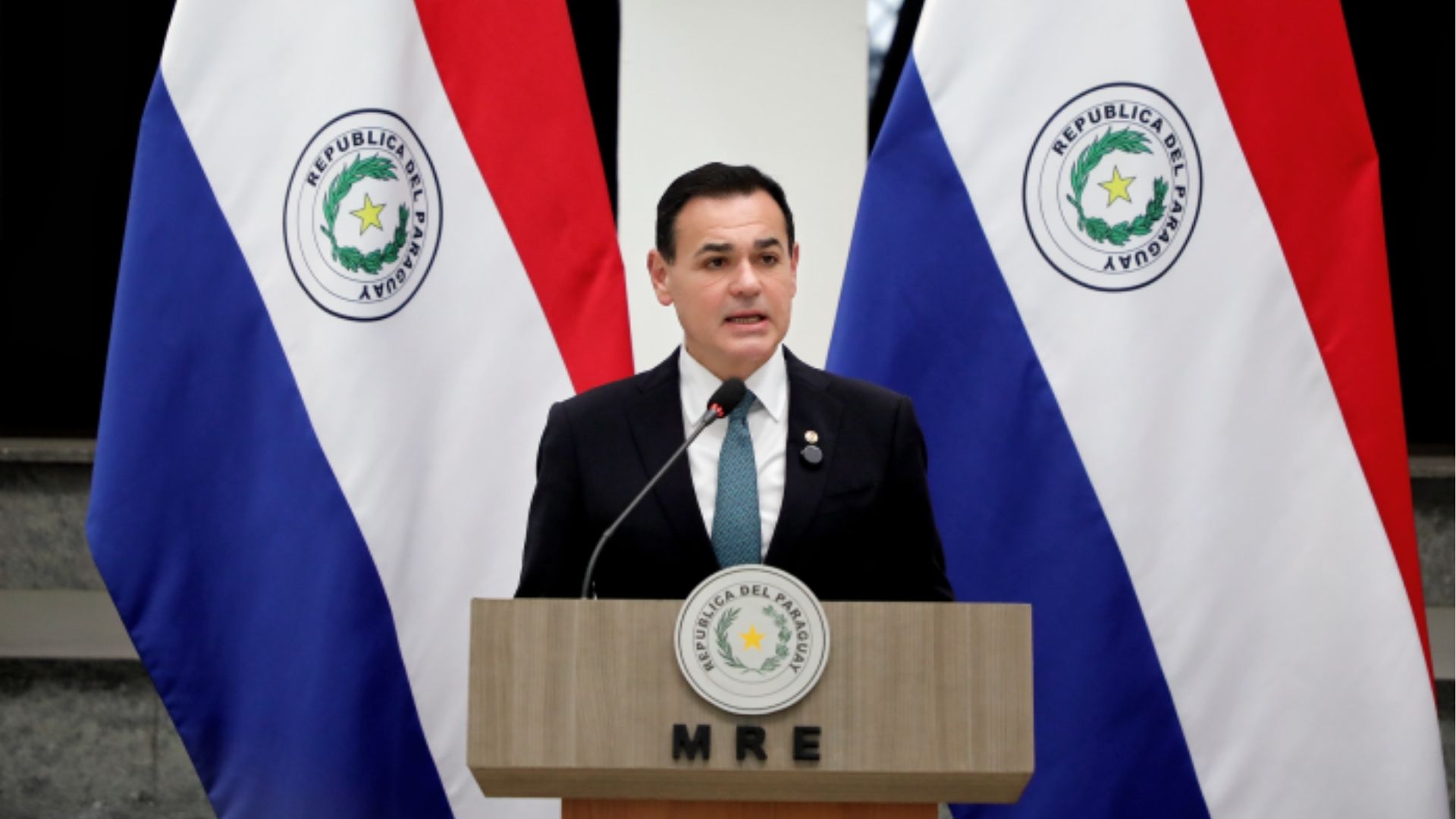 Chanceler paraguaio, Rubén Ramírez Lezcano.