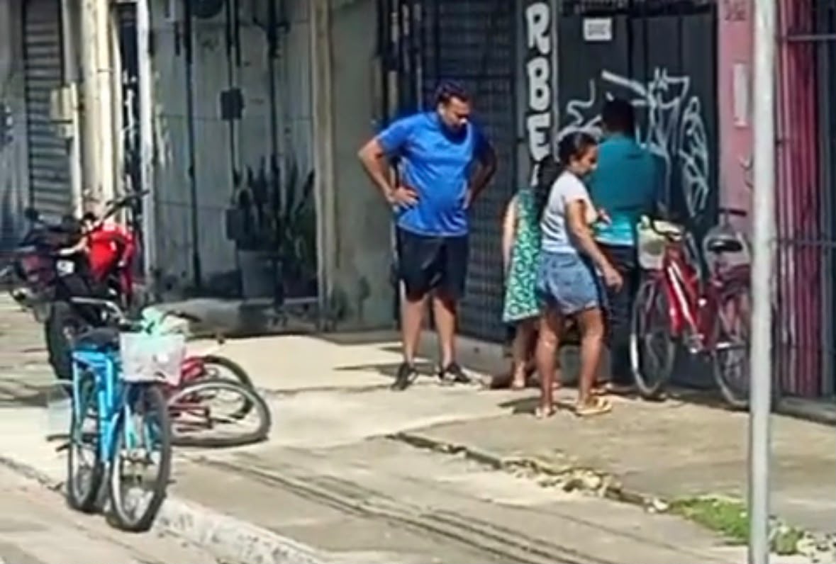 Ciclista é atropelada ao atravessar faixa de pedestres na avenida Independência, em Belém